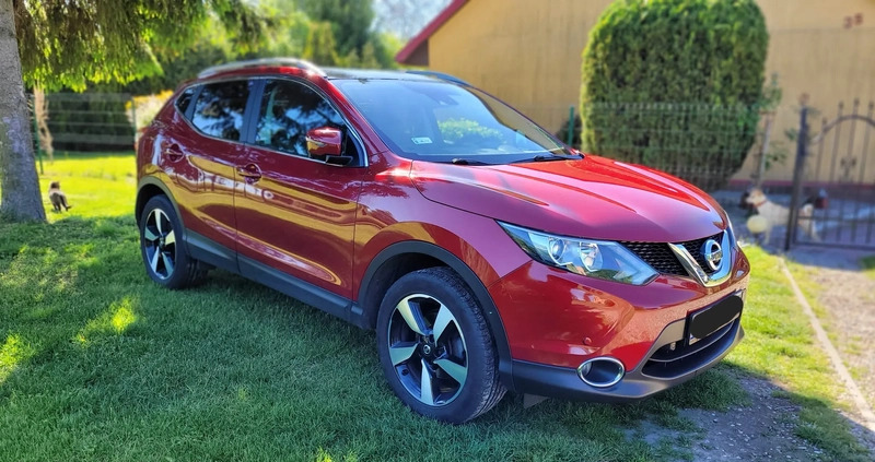 Nissan Qashqai cena 71000 przebieg: 66539, rok produkcji 2017 z Świdnik małe 67